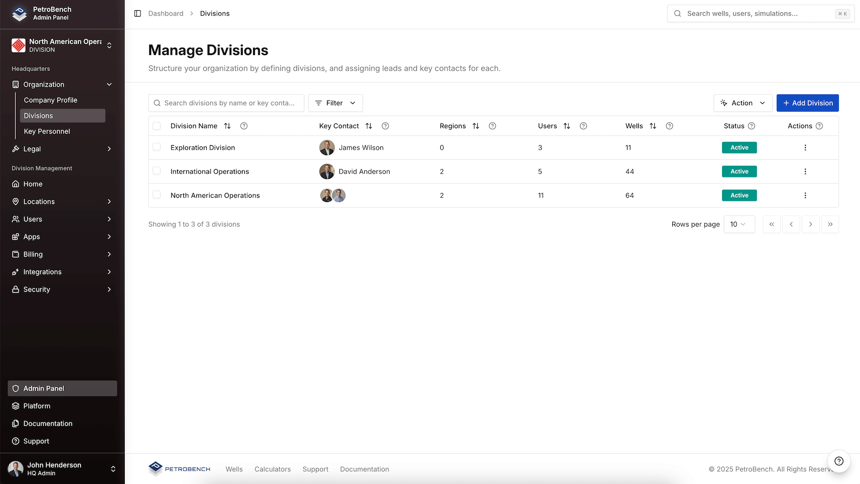 Template Standardization Interface